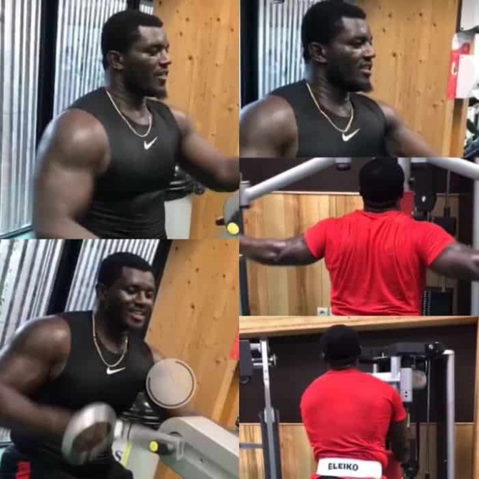 Encadré par 4 coachs: Balla Gaye 2 retrouve ses muscles saillants