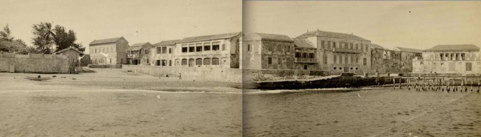 Carte postale: Gorée comme vous ne l'avez jamais vue evers les années 1900