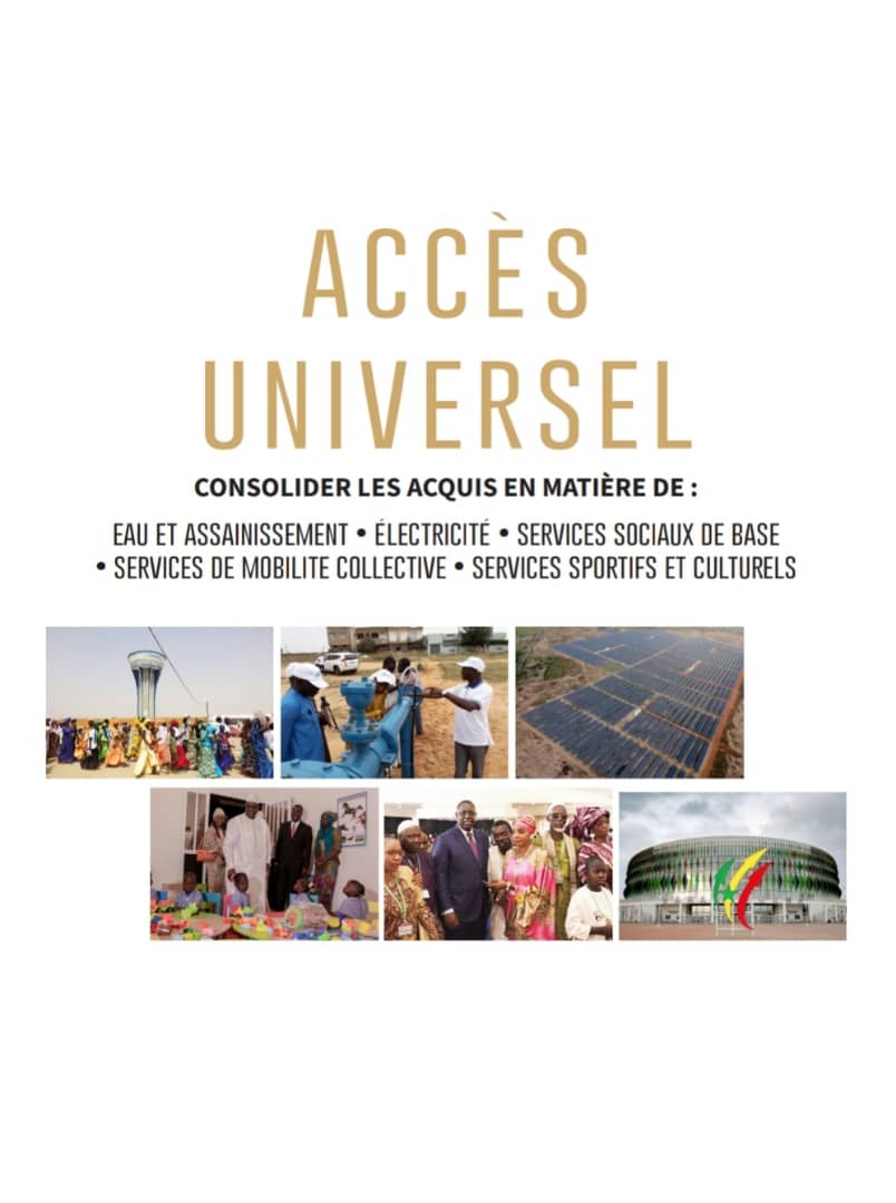 Voici le programme de Macky Sall ( Téléchargeable )