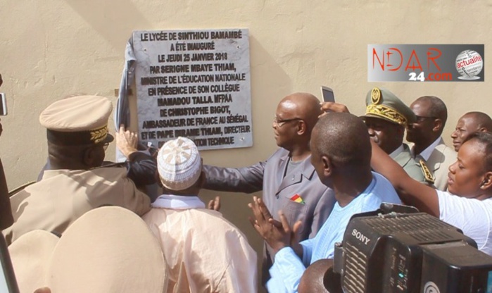 Education nationale: Serigne Mbaye Thiam fait le bilan de Macky Education nationale: Serigne Mbaye Thiam fait le bilan de Macky
