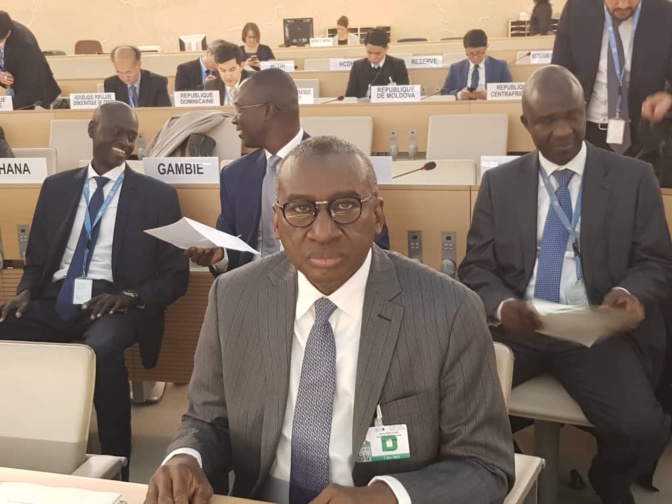 Urgent- Le Sénégal prend les commandes du Conseil des droits de l'Homme de l'Onu à Genève Urgent- Le Sénégal prend les commandes du Conseil des droits de l'Homme de l'Onu à Genève