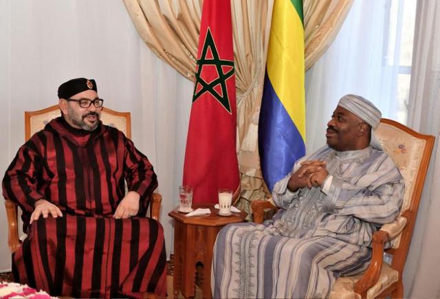 Gabon: le roi du Maroc rend visite au président Ali Bongo hospitalisé