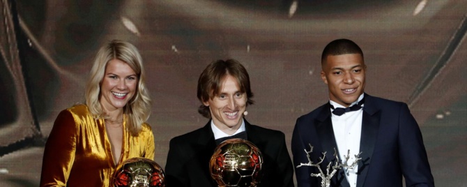 Le classement complet du Ballon d'or 2018