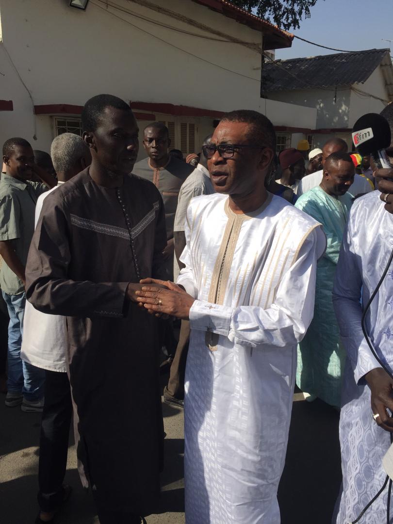 Photos: Levée du corps de Sidy Lamine: Journalistes, politiques et artistes sont au rendez -vous