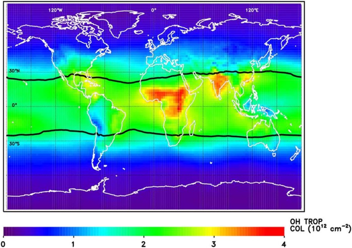 La Nasa découvre un "détergent" de gaz à effet de serre