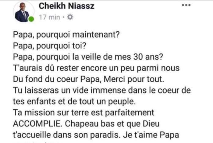 Découverte : Qui est Cheikh Niasse, le fils de Sidy Lamine Niasse avocat au barreau de Paris?