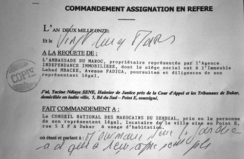 Marocains du Sénégal : L’ambassade traîne en justice une association
