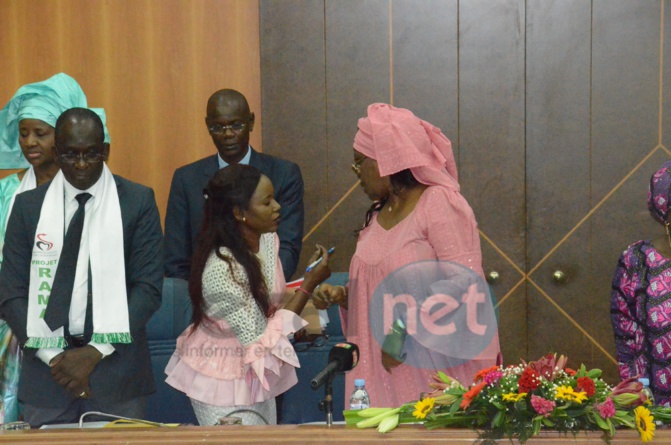 Photos - Marième Faye Sall lance le Projet RAHMA (en wolof Yeurmendé)