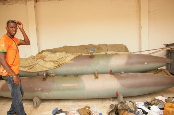 [PHOTOS] ARMES LOURDES DE (LAURENT GBAGBO) SAISIES A LA RÉSIDENCE FELIX HOUPHOUET BOIGNY DE YAMOUSSOUKRO