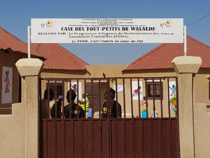 Le Puma offre à Walaldé sa première « Case des Tout-petits »