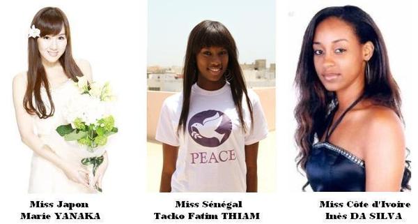 Seisme au Japon, Crise en Côte d'Ivoire: La Compassion de Miss Sénégal