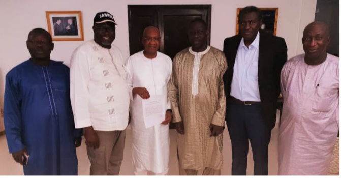 Dépôt des parrainages de la coalition Hadjibou 2019 et entame de la phase de campagne électorale