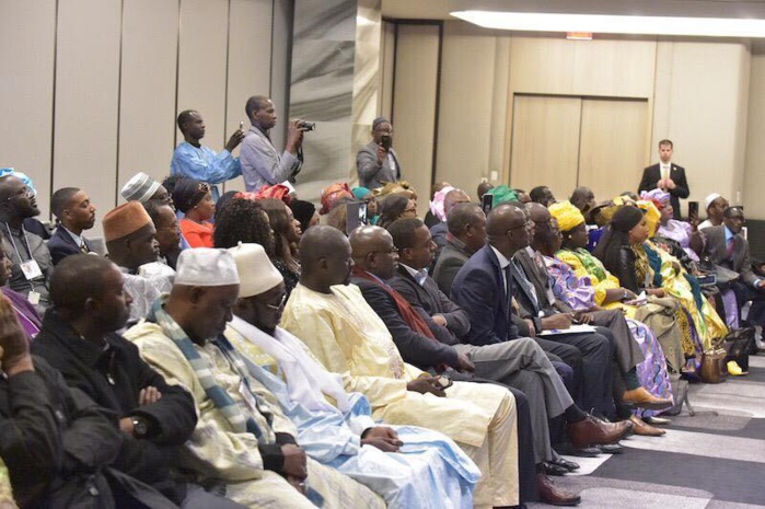 Photos : Le Premier ministre Mahammmed Boun Abdallah Dionne en toute complicité avec les les Sénégalais des États-Unis