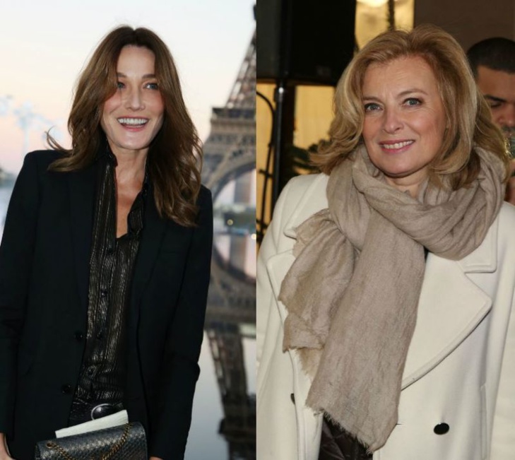 Pour Carla Bruni-Sarkozy, Valérie Trierweiler est "une battante, une vraie amoureuse"