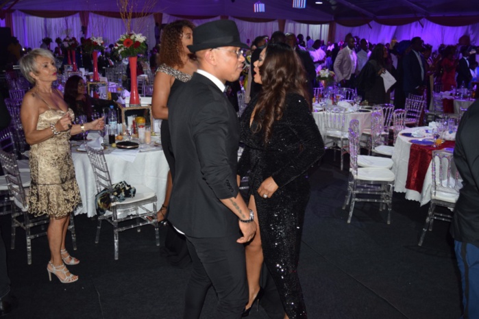 Photos : Quand Akon fait danser El Hadj Diouf et Valérie Bishop Diouf