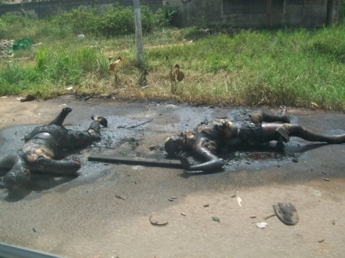 Côte d'Ivoire: De nouvelles images Des atrocités commises par les deux camps (Photo inédite de Désiré Tagro après avoir reçu une balle en pleine figure)