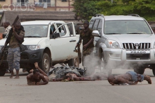 Côte d'Ivoire: De nouvelles images Des atrocités commises par les deux camps (Photo inédite de Désiré Tagro après avoir reçu une balle en pleine figure)