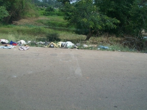 Côte d'Ivoire: De nouvelles images Des atrocités commises par les deux camps (Photo inédite de Désiré Tagro après avoir reçu une balle en pleine figure)