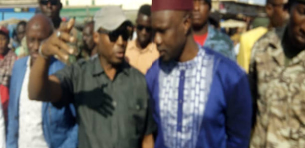 Affaire Khalifa Sall: La descente improvisée de Sonko et Barth Affaire Khalifa Sall: La descente improvisée de Sonko et Barth