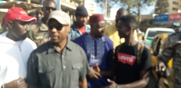 Affaire Khalifa Sall: La descente improvisée de Sonko et Barth Affaire Khalifa Sall: La descente improvisée de Sonko et Barth