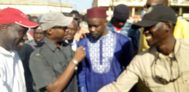 Affaire Khalifa Sall: La descente improvisée de Sonko et Barth Affaire Khalifa Sall: La descente improvisée de Sonko et Barth