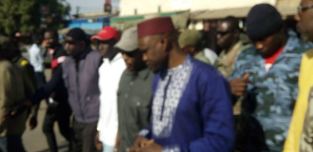 Affaire Khalifa Sall: La descente improvisée de Sonko et Barth Affaire Khalifa Sall: La descente improvisée de Sonko et Barth