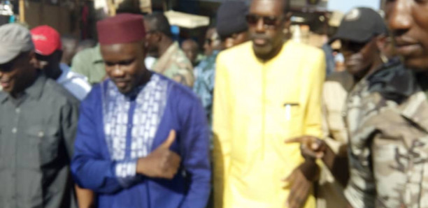 Affaire Khalifa Sall: La descente improvisée de Sonko et Barth Affaire Khalifa Sall: La descente improvisée de Sonko et Barth