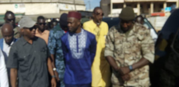 Affaire Khalifa Sall: La descente improvisée de Sonko et Barth Affaire Khalifa Sall: La descente improvisée de Sonko et Barth