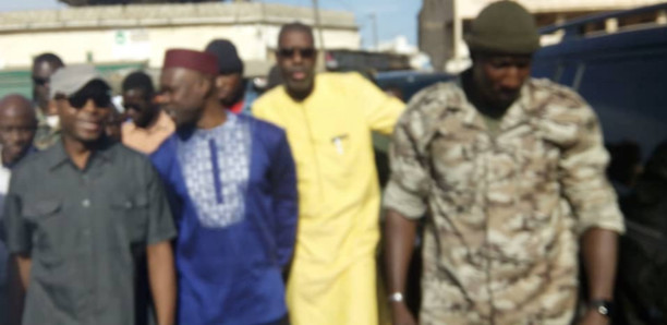 Affaire Khalifa Sall: La descente improvisée de Sonko et Barth Affaire Khalifa Sall: La descente improvisée de Sonko et Barth
