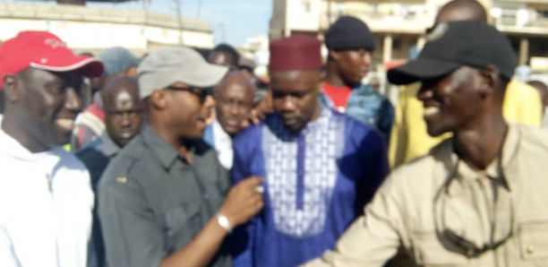 Affaire Khalifa Sall: La descente improvisée de Sonko et Barth Affaire Khalifa Sall: La descente improvisée de Sonko et Barth