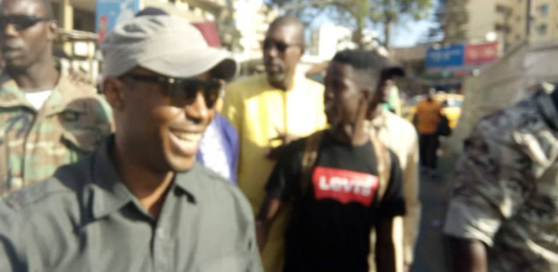 Affaire Khalifa Sall: La descente improvisée de Sonko et Barth Affaire Khalifa Sall: La descente improvisée de Sonko et Barth