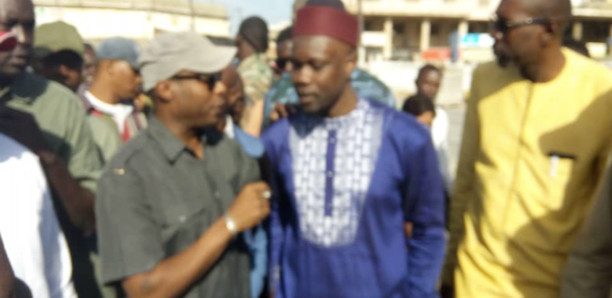 Affaire Khalifa Sall: La descente improvisée de Sonko et Barth Affaire Khalifa Sall: La descente improvisée de Sonko et Barth
