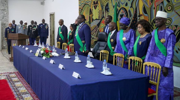 12 photos : Macky Sall élève de grandes personnalités sénégalaises aux plus hautes distinctions des ordres nationaux