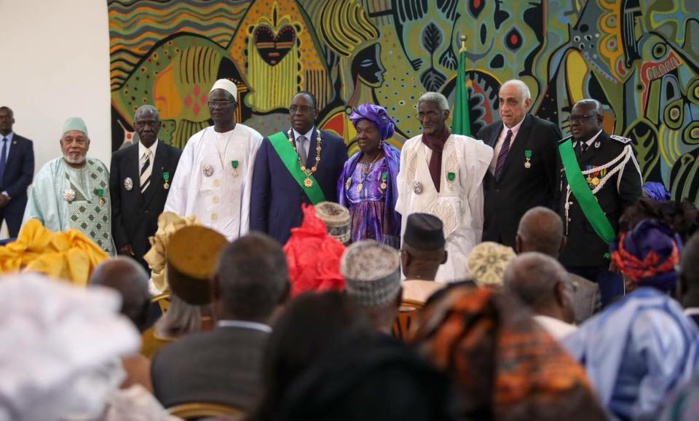 12 photos : Macky Sall élève de grandes personnalités sénégalaises aux plus hautes distinctions des ordres nationaux