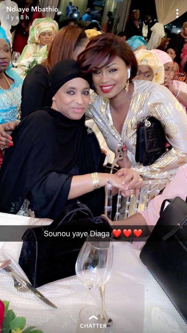 9 photos : Mbathio Ndiaye avec sa maman Fatou Kiné Ndiaye Diaga
