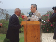 (Photos) Amadou Makhtar Mbow, Commandeur dans l’Ordre de la Légion d’Honneur de la République française