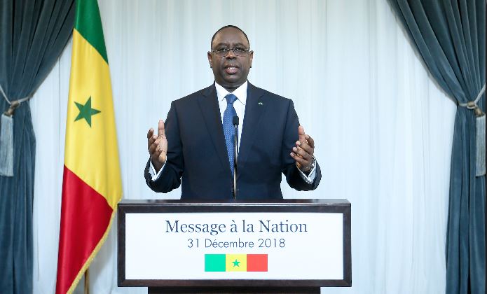 L’intégralité du Message à la Nation du Président de la République Macky Sall à l’occasion du nouvel An L’intégralité du Message à la Nation du Président de la République Macky Sall à l’occasion du nouvel An