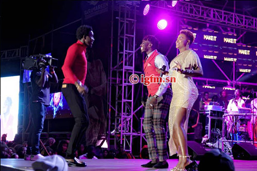 PHOTOS - Wally Seck, Pama Dieng et Sabel « explosent » le Grand Théâtre