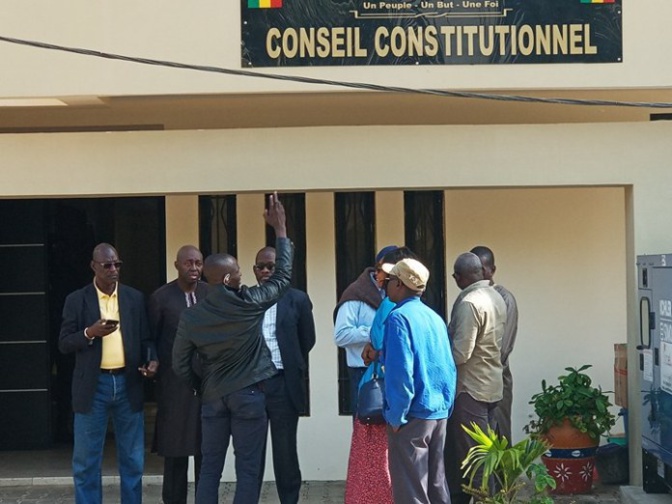 Urgent: Seuls 5 dossiers ont été retenus sur les 27 candidats qui sont passés devant le Conseil Constitutionnel