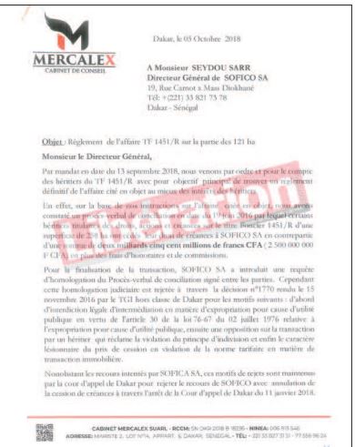 Le leader du Pasteef livre le nom de sa société après un ‘’coup de fatigue’’, Atlas d’Ousmane Sonko et les héritiers du Tf 1451/R : Au sommet d’une liaison dangereuse 