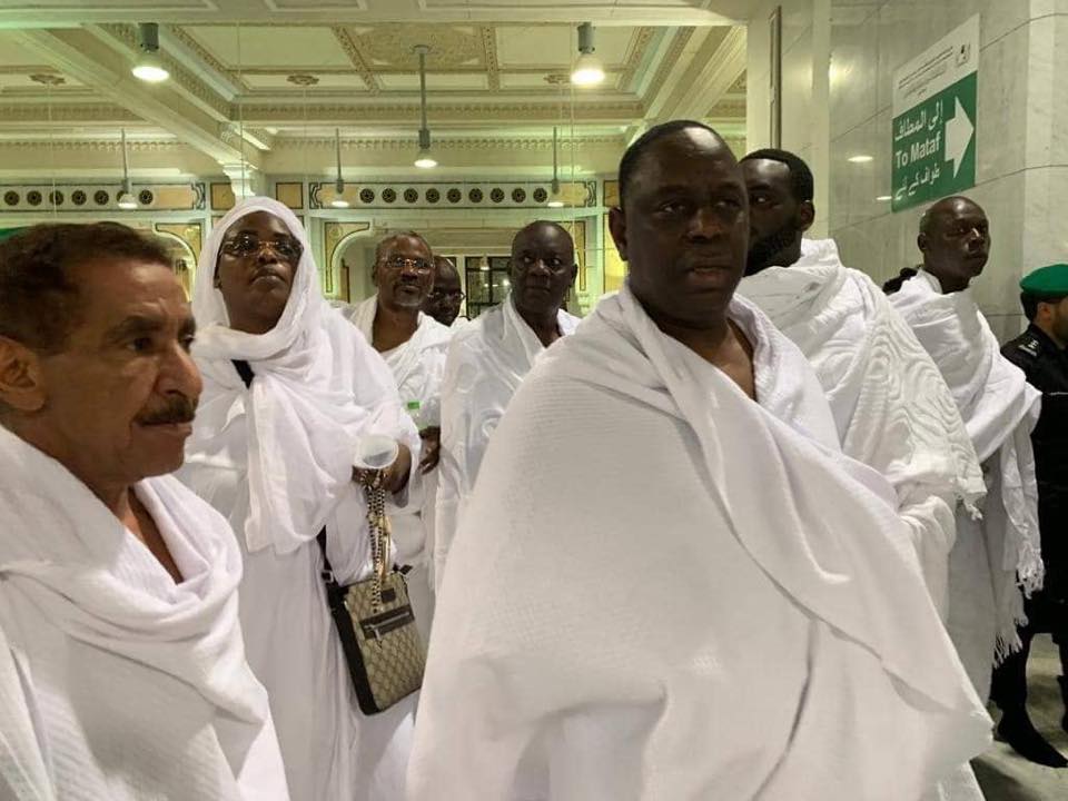 PHOTOS - Macky Sall, Marième Faye Sall, Amadou Sall, Diagna Ndiaye et Dame Diané à la Mecque