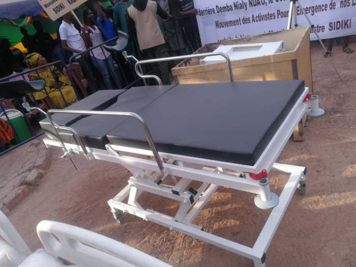 Photos : Dons de matériels médicaux à l’hôpital régional de Tambacounda par Sidiki Kaba