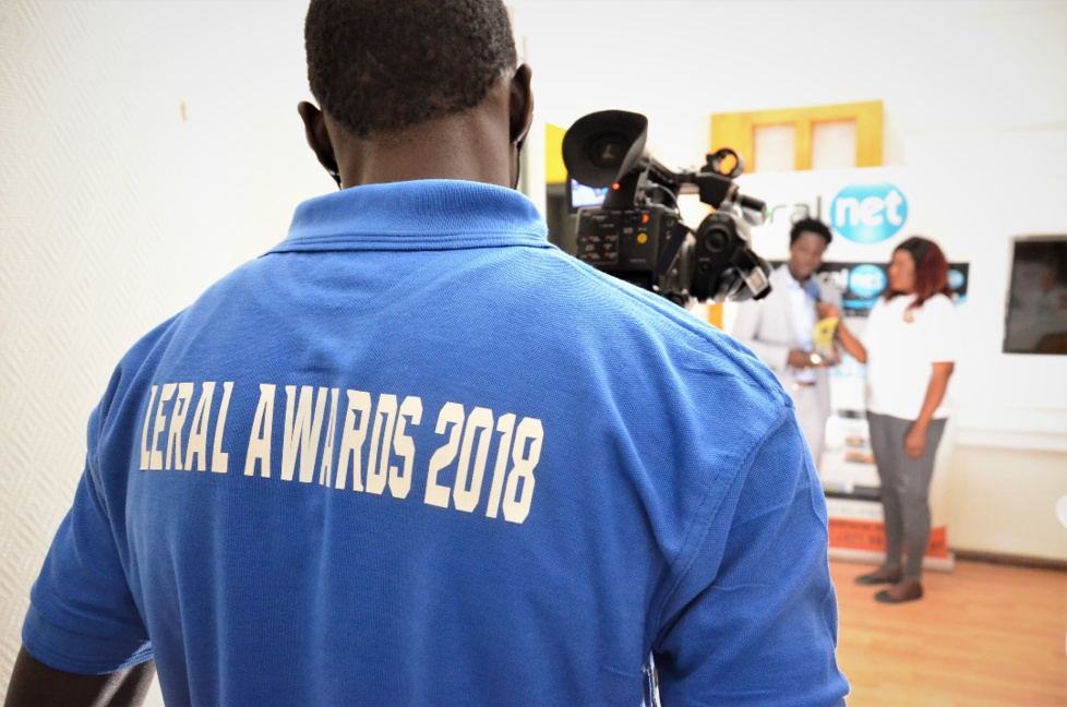 LERAL AWARDS : Remise du trophée du "Meilleur Acteur de l'année 2018" à Khadim Sène alias "Billy" de la Série "Pod et Marichou"