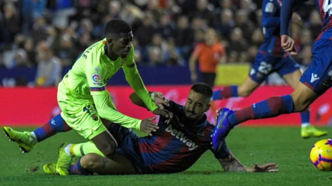 Levante-Barça 2-1, un piètre Barça trébuche en Coupe