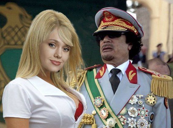 La belle et plantureuse "maîtresse" et infirmière de Kadhafi