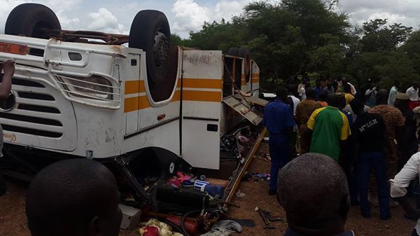 Accidents en série impliquant 2 bus à Tamba: 15 blessés dont 7 graves