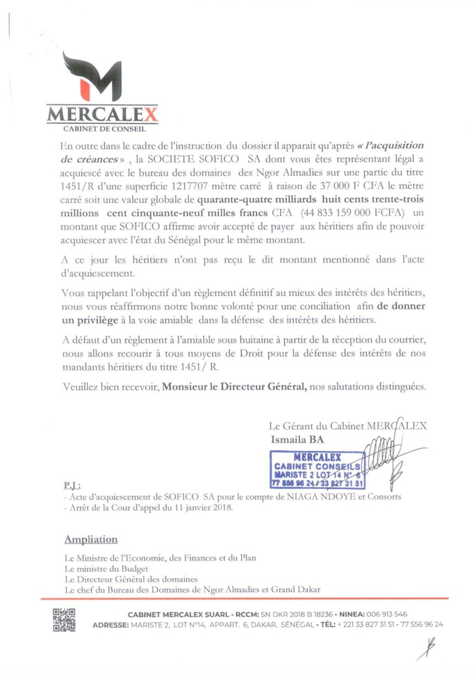 Audio : l'intégralité de l'enregistrement de la «réunion de travail» entre Ousmane Sonko et les héritiers du TF1451R