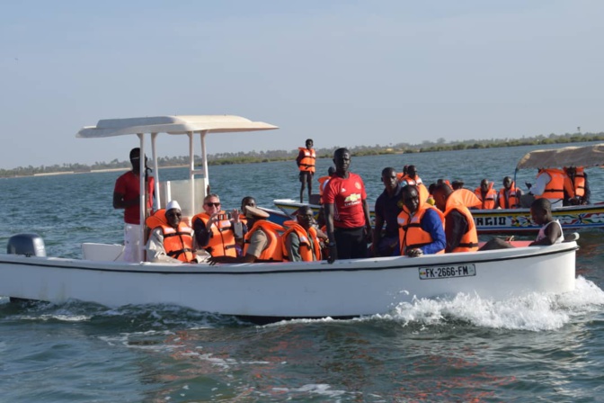 Pose de la première pierre du quai de pêche de Ndangane Sambou :   Les pêcheurs vont bénéficier d’une infrastructure d’un coût de 326 000 000 FCFA.