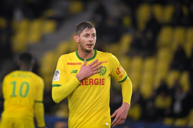 L'attaquant Emiliano Sala à bord d'un avion disparu en mer entre Nantes et Cardiff