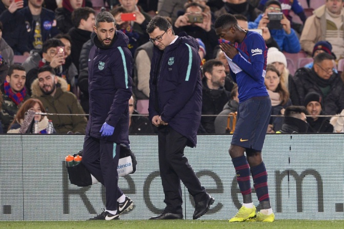 FC Barcelona : La durée de l’absence de Dembélé connue